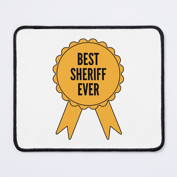 Item preview, Best Sheriff Ever Gold Medal Achievement designed and sold by SVPOD.