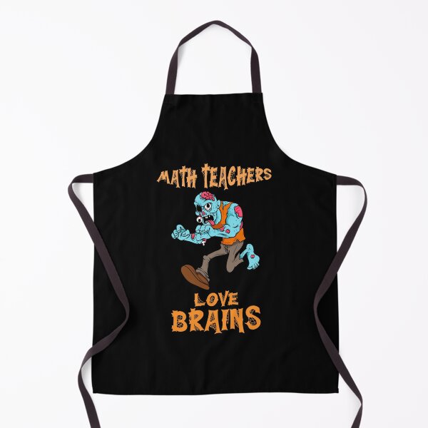 Item preview, Math Teachers Love Brains Zombie Halloween Costume designed and sold by omgsavariya.