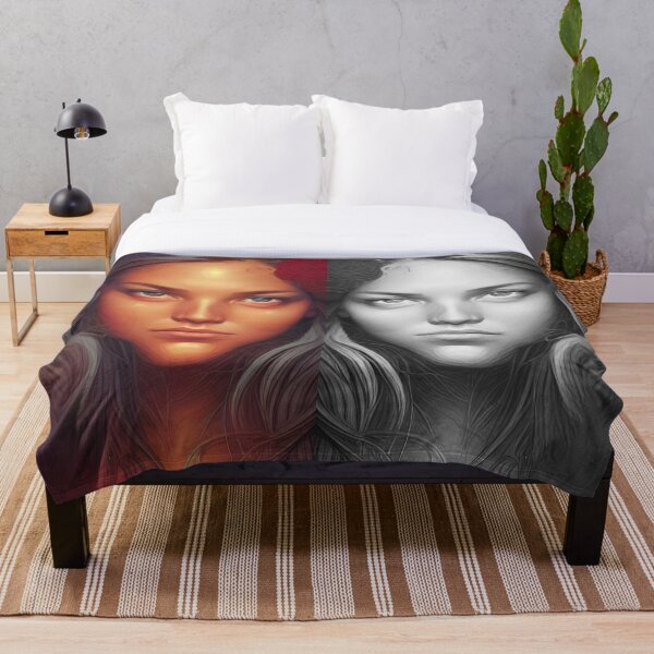 Item preview, A digital painting portrait of a beautiful girl. designed and sold by Art-Vibrations.