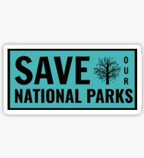 Rette unsere Nationalparks Sticker