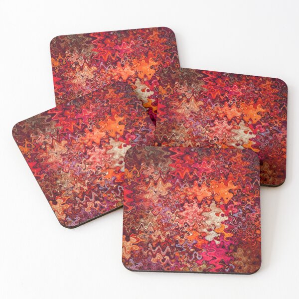 Item preview, Abstract Fallen Leaves Bohemian Style Boho Contemporary Décor or Art Fun Organic Biophilic Design 8 of 8 designed and sold by Beachy.