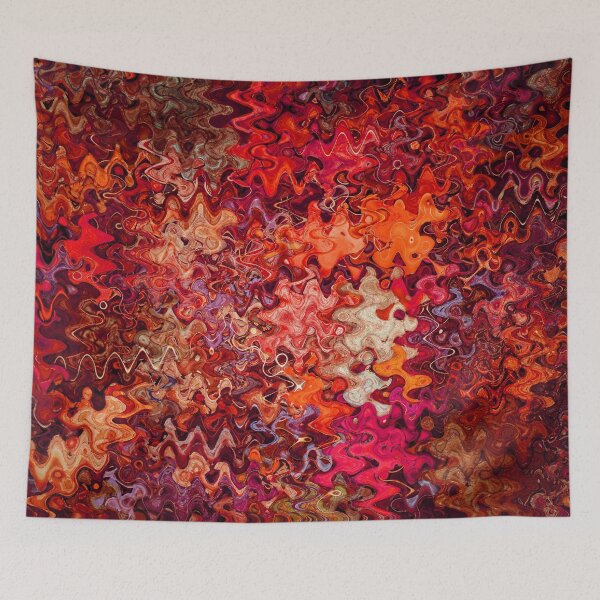 Item preview, Abstract Fallen Leaves Bohemian Style Boho Contemporary Décor or Art Fun Organic Biophilic Design 8 of 8 designed and sold by Beachy.