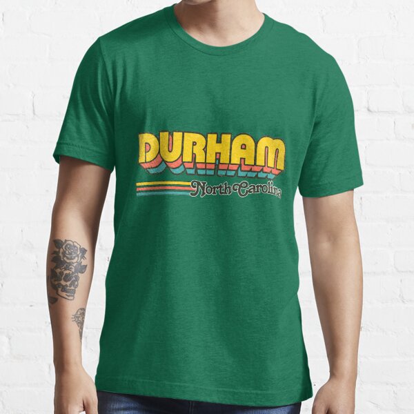 "Durham, NC City Stripes" Tshirt for Sale by retroready Redbubble