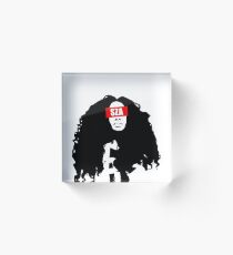 SZA Acrylic Block