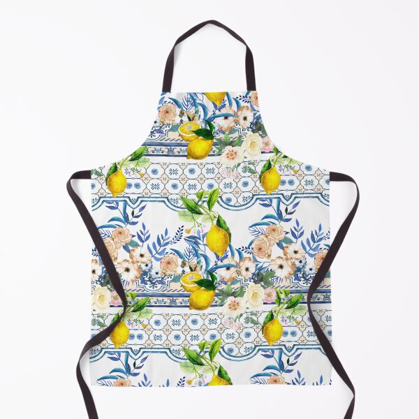 Item preview, Sicilian tiles,mediterranean,mosaic,lemons, designed and sold by MariaMarinova.