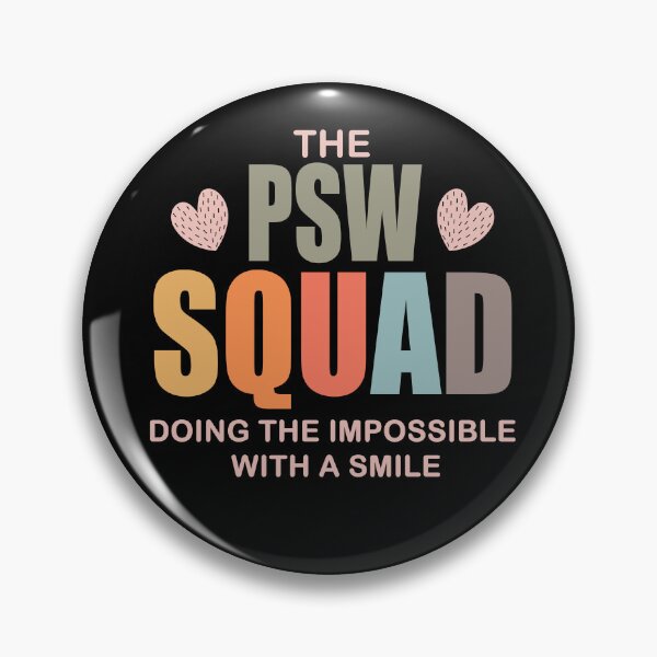 Item preview, Copy of The PSW Squad, Doing the impossible with a smile - T shirt and more... designed and sold by TaraGbear.