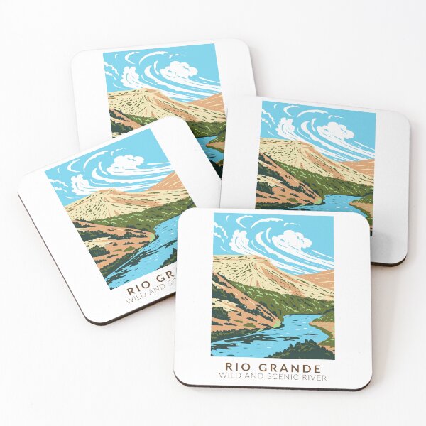 Item preview, Rio Grande Wild and Scenic River Vintage designed and sold by KrisSidDesigns.
