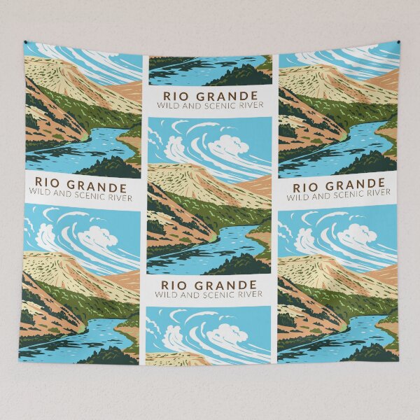 Item preview, Rio Grande Wild and Scenic River Vintage designed and sold by KrisSidDesigns.