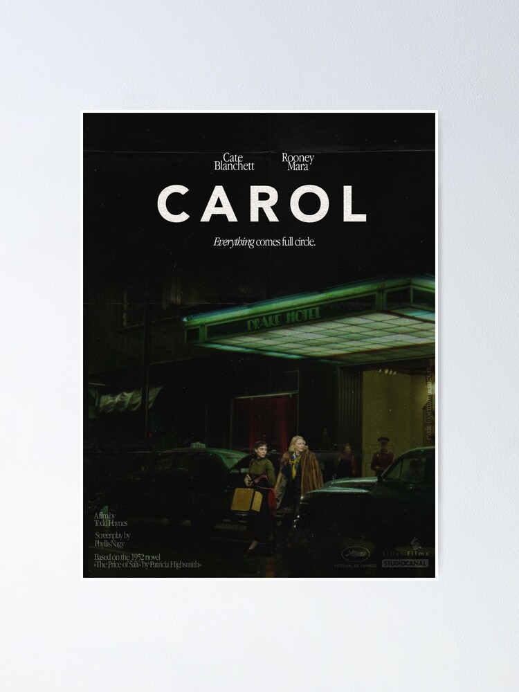 CAROL　ポスター CAROL THE PRICE OF SALT POSTER CATE BLANCHETT ROONEY MARA TODD
