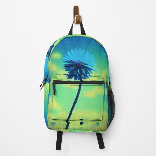 Item preview, Blue Dandelion against a summer sky -painting designed and sold by tinytiger77.