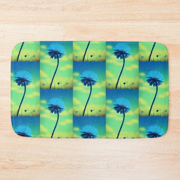 Item preview, Blue Dandelion against a summer sky -painting designed and sold by tinytiger77.