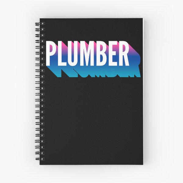 Item preview, Plumber With Long Gradient Shadow designed and sold by SVPOD.