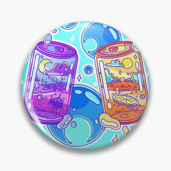 Item preview, Orange and Blueberry Soda designed and sold by kukurbee.