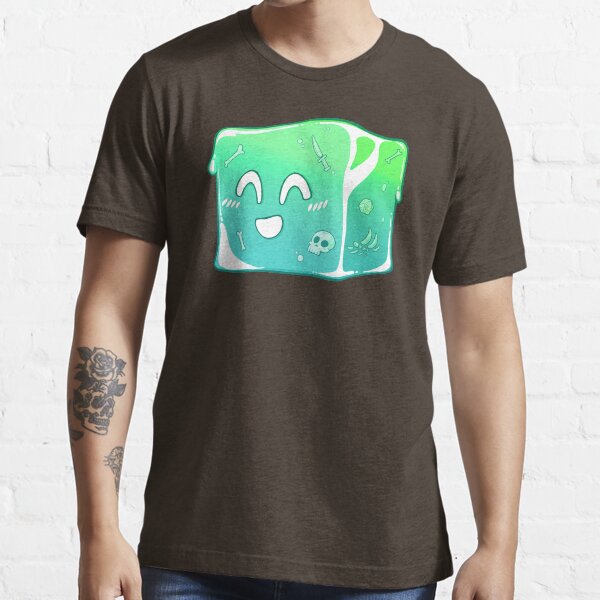 "Giggly Gelatinous Cube Cute D&D Adventures" Tshirt for Sale by kickgirl Redbubble