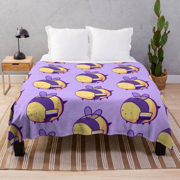 Item preview, Nonbinary Round Bee designed and sold by ForTheFrogWar.