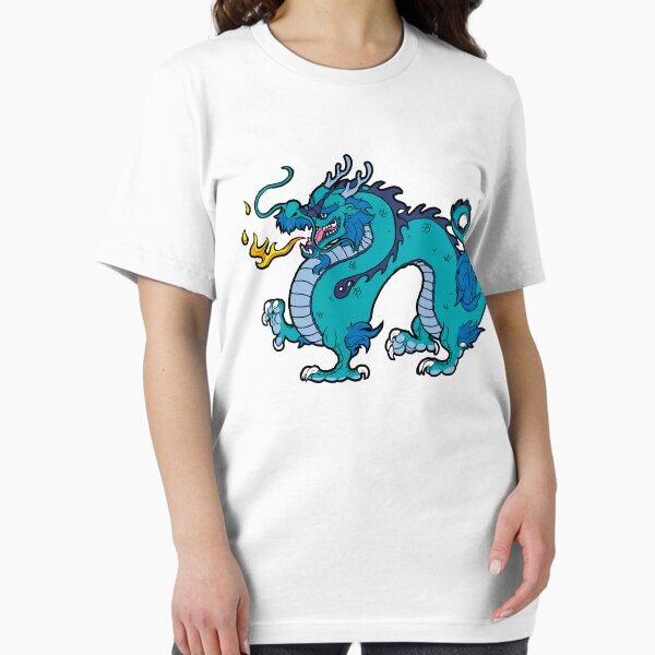 Chinese Dragon - Blue Essential T-Shirt