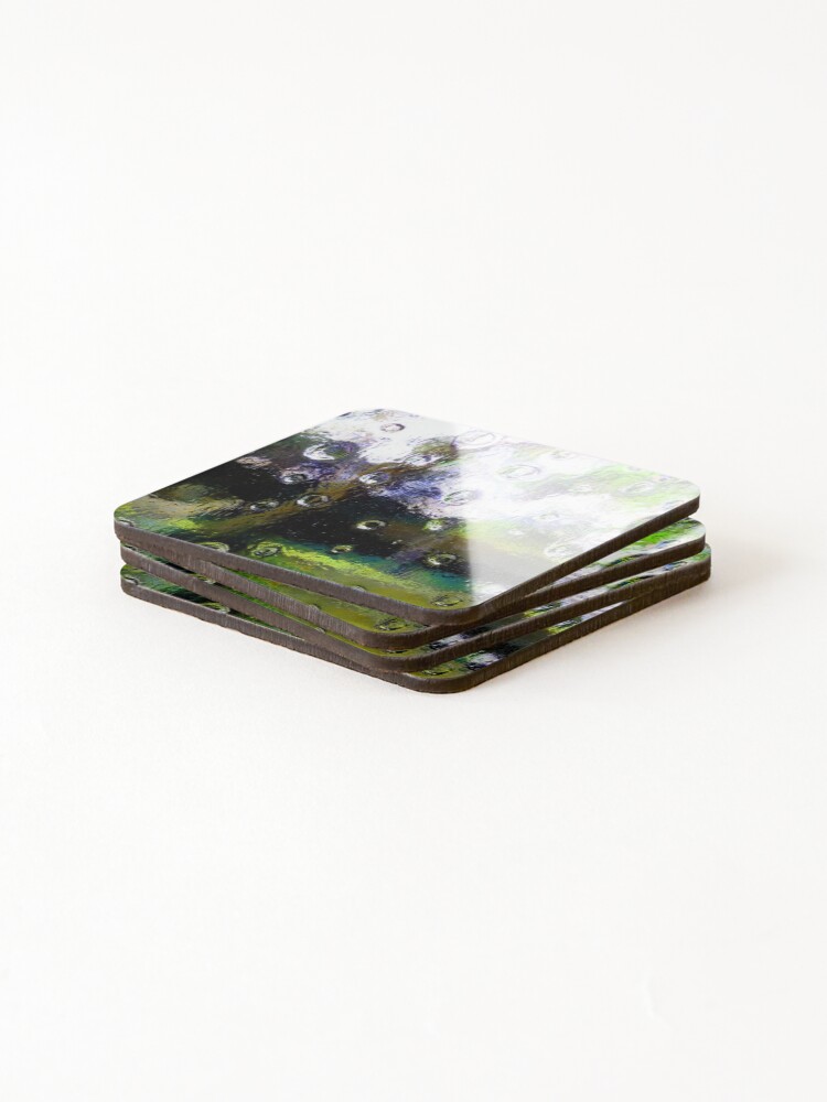 Thumbnail 4 of 5, Coasters (Set of 4), Spring Rains designed and sold by laceylschmidt.