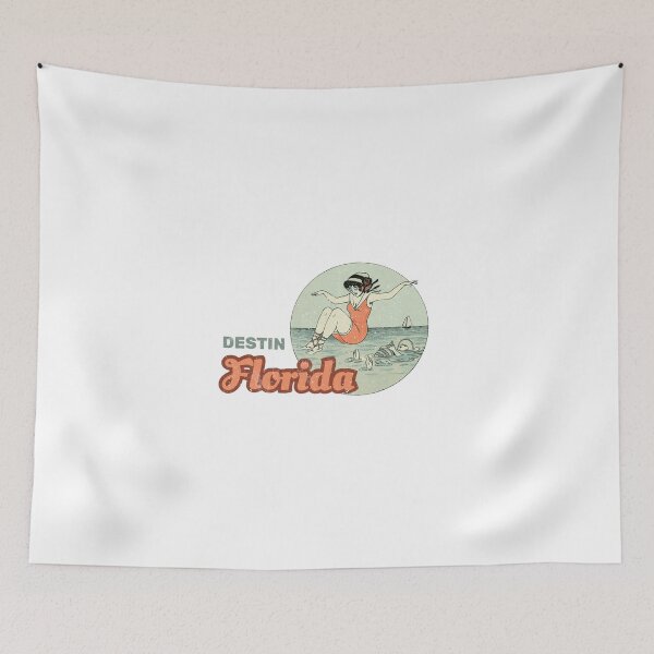 Item preview, Destin retro sunset florida designed and sold by absolutdesign.