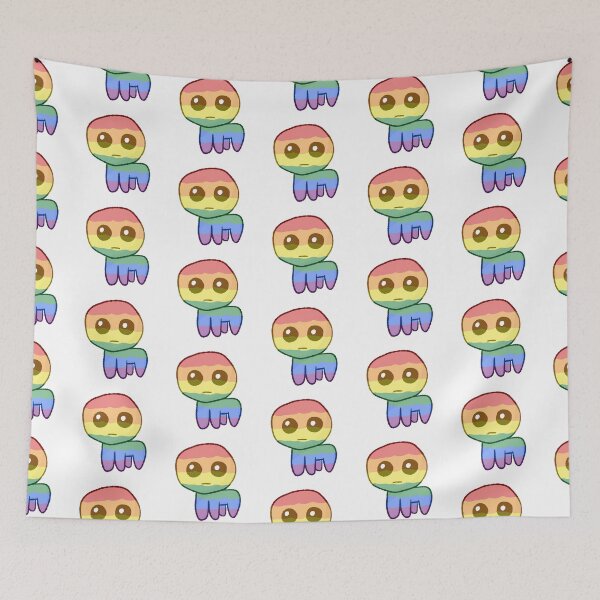 Item preview, TBH Autism Creature Gay Pride Flag designed and sold by Quirkball.