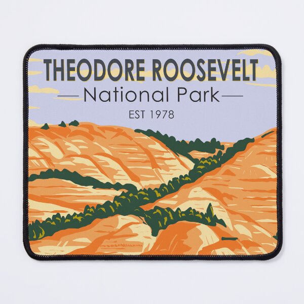 Item preview, Theodore Roosevelt National Park North Dakota Vintage designed and sold by KrisSidDesigns.