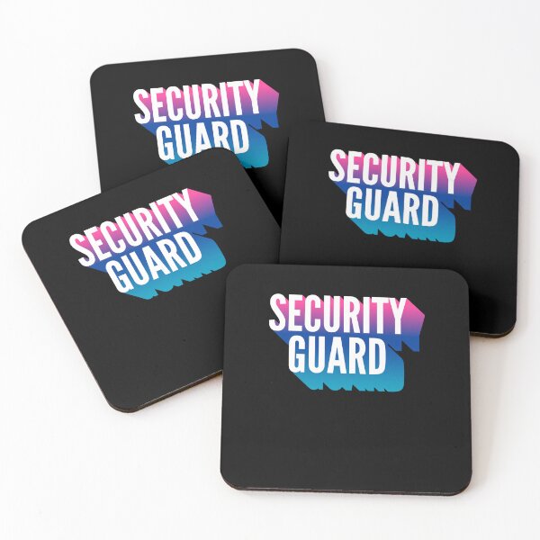 Item preview, Security guard With Long Gradient Shadow designed and sold by SVPOD.