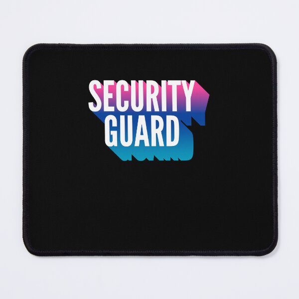 Item preview, Security guard With Long Gradient Shadow designed and sold by SVPOD.