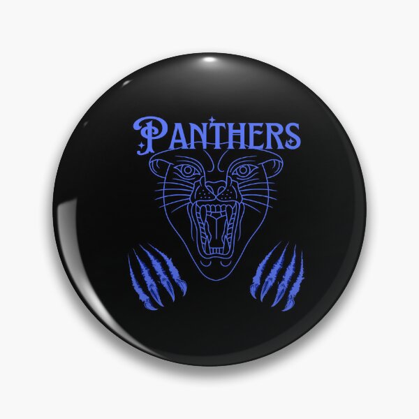Item preview, Angry blue panther with blue panthers words designed and sold by Magic Touch  ⭐⭐⭐⭐⭐.