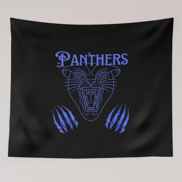 Item preview, Angry blue panther with blue panthers words designed and sold by Magic Touch  ⭐⭐⭐⭐⭐.