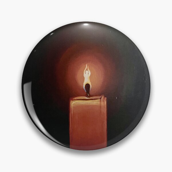 Item preview, Vigil | Candlelight Dancer Acrylic on Canvas Painting designed and sold by laureras.