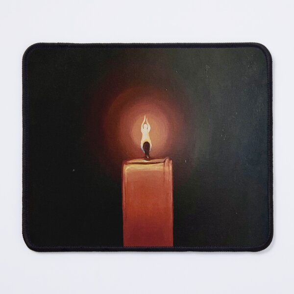 Item preview, Vigil | Candlelight Dancer Acrylic on Canvas Painting designed and sold by laureras.
