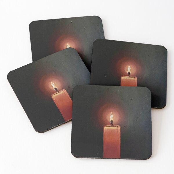 Item preview, Vigil | Candlelight Dancer Acrylic on Canvas Painting designed and sold by laureras.