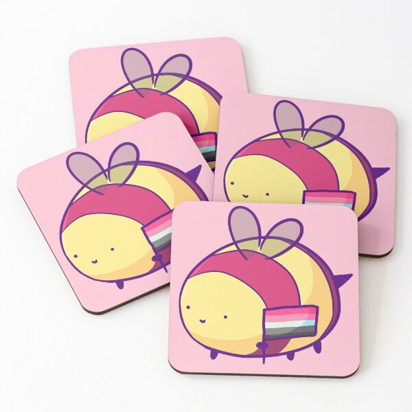Item preview, Lovequeer Pride Round Bee designed and sold by ForTheFrogWar.