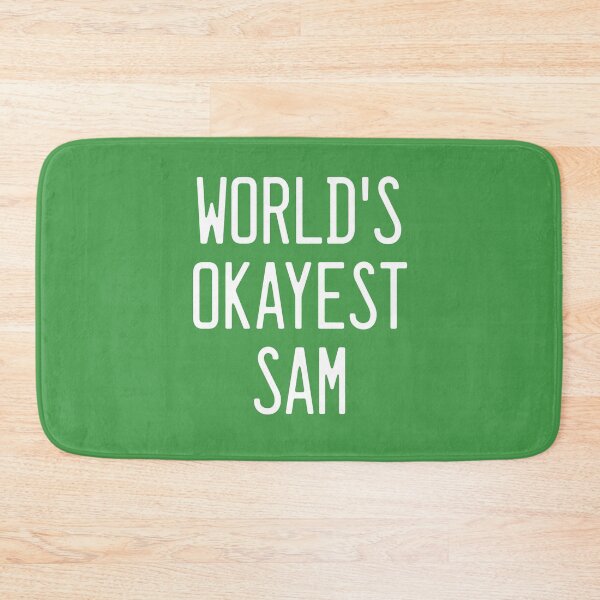 Item preview, World's Okayest Sam designed and sold by TimespunThreads.