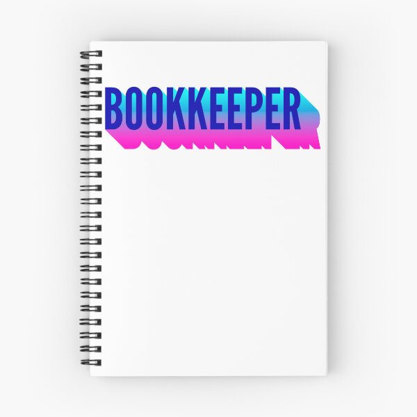 Item preview, Bookkeeper With Long Gradient Shadow designed and sold by SVPOD.