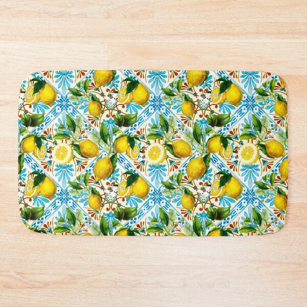 Item preview, Sicilian tiles,mediterranean,mosaic,lemons, designed and sold by MariaMarinova.