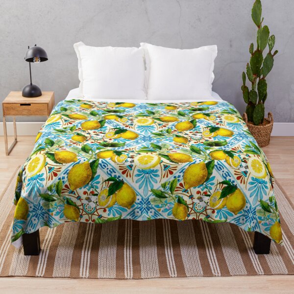 Item preview, Sicilian tiles,mediterranean,mosaic,lemons, designed and sold by MariaMarinova.