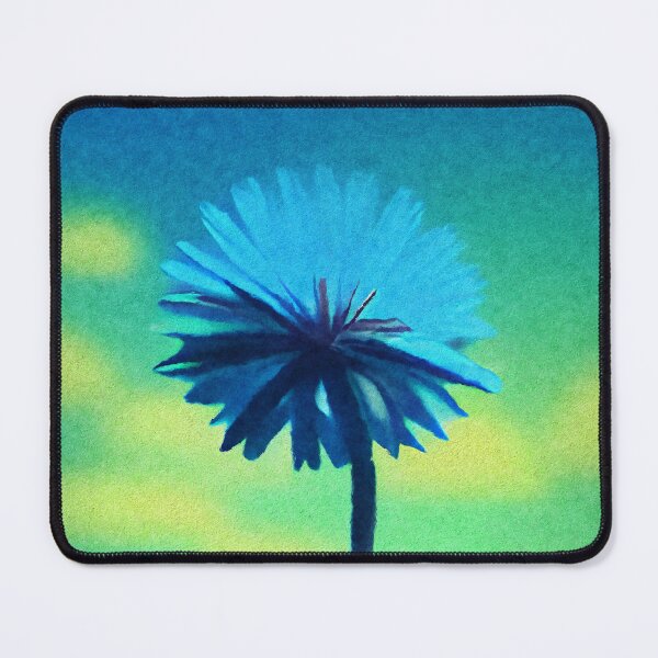 Item preview, Blue Dandelion against a summer sky -painting designed and sold by tinytiger77.