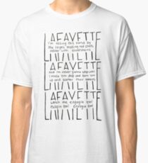 LAFAYETTE - Guns & Ships Paroles T-shirt classique