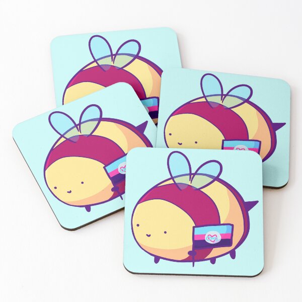 Item preview, polyamorous Round Bee designed and sold by ForTheFrogWar.