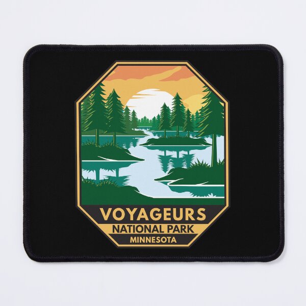 Item preview, Voyageurs National Park Minnesota Emblem designed and sold by KrisSidDesigns.