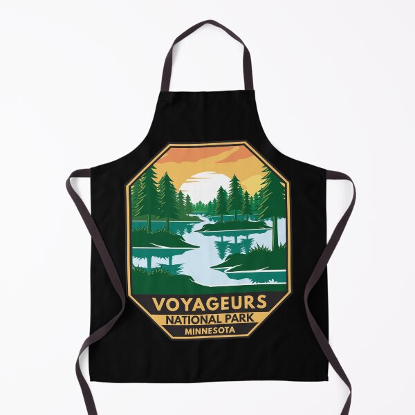 Item preview, Voyageurs National Park Minnesota Emblem designed and sold by KrisSidDesigns.