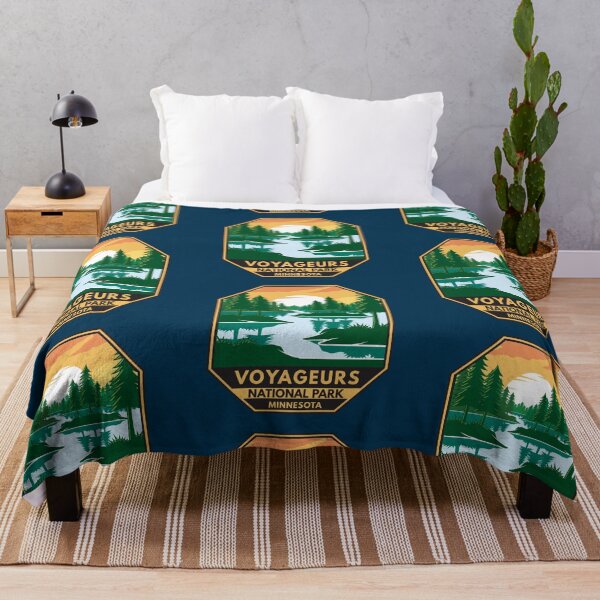 Item preview, Voyageurs National Park Minnesota Emblem designed and sold by KrisSidDesigns.