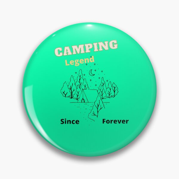 Item preview, Camping Legend Since Forever  designed and sold by Echo Aesthetics.