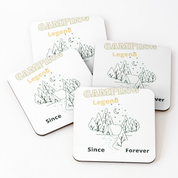 Item preview, Camping Legend Since Forever  designed and sold by Echo Aesthetics.