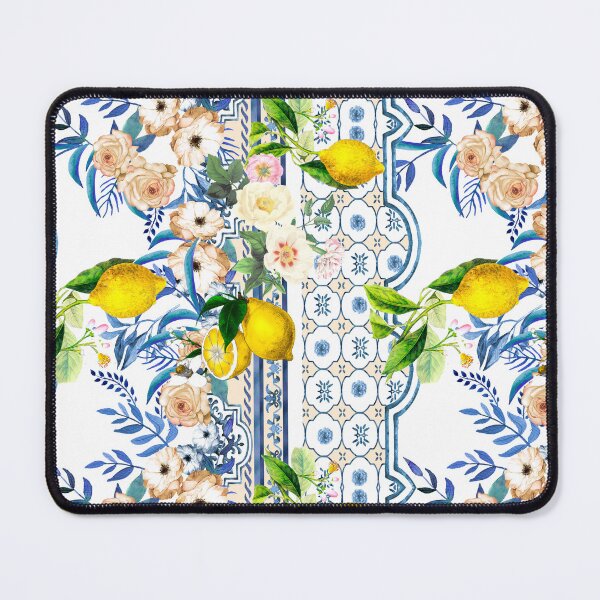 Item preview, Sicilian tiles,mediterranean,mosaic,lemons, designed and sold by MariaMarinova.