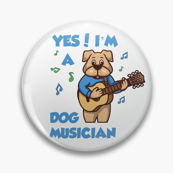 Item preview, Yes Im A Dog Funny Musician  designed and sold by zoripet Store.
