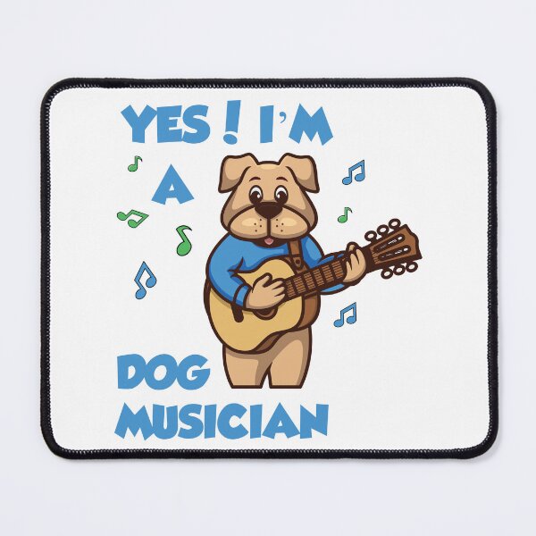 Item preview, Yes Im A Dog Funny Musician designed and sold by zoripet Store.