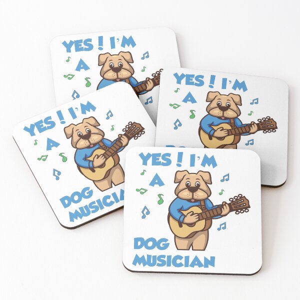 Item preview, Yes Im A Dog Funny Musician  designed and sold by zoripet Store.