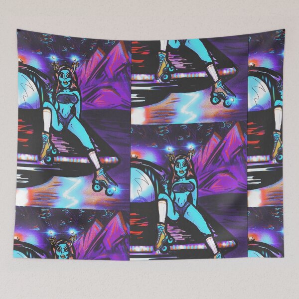 Item preview, Alien roller designed and sold by Kriskrossarts.