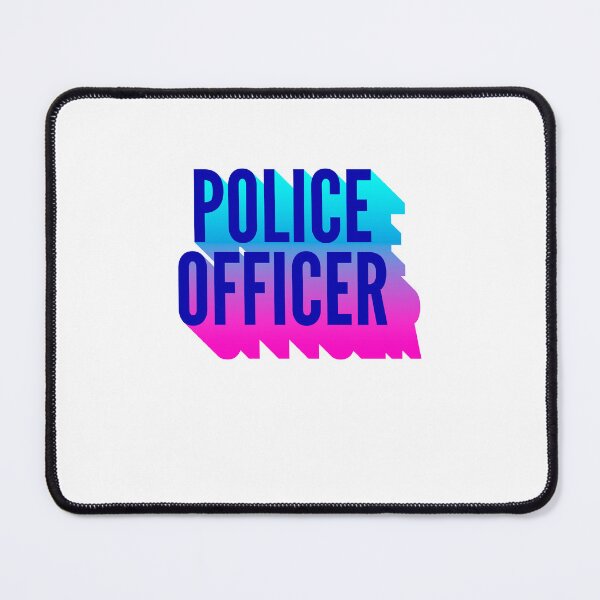 Item preview, Police Officer With Long Gradient Shadow designed and sold by SVPOD.